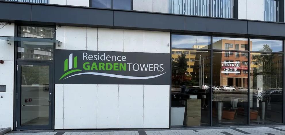 פראג Residence Garden Tower - Parking מראה חיצוני תמונה