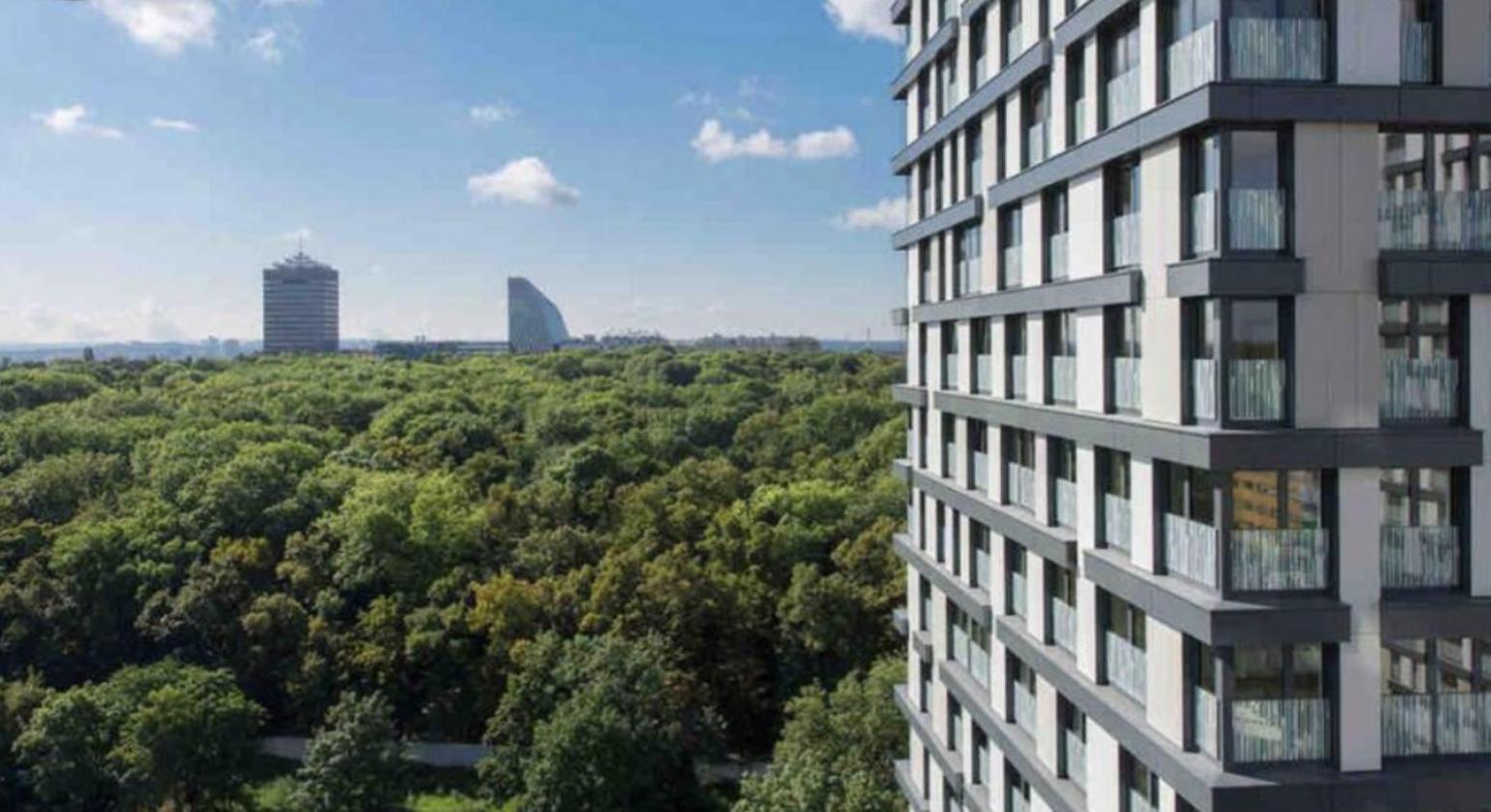 פראג Residence Garden Tower - Parking מראה חיצוני תמונה